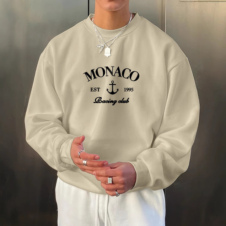 Damen Sweatshirt mit großzügigem Schnitt und einzigartigem Druck Drune