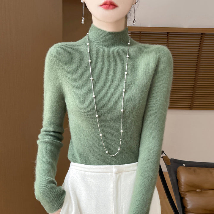 Drune | Eleganter Pullover Aus Besticktem Blumenstrick Für Frauen