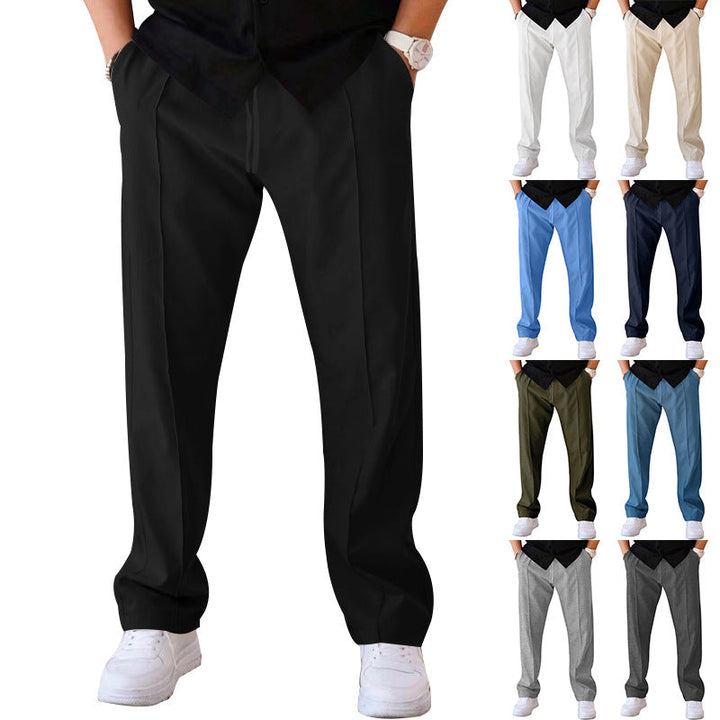Herren Bequeme Sweatpants mit eleganter Optik und seitlichen Eingrifftaschen Drune