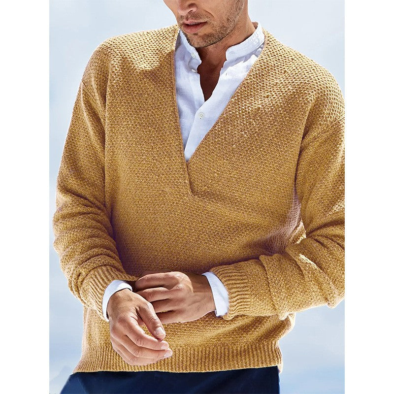 Herren lässiger Pullover Drune