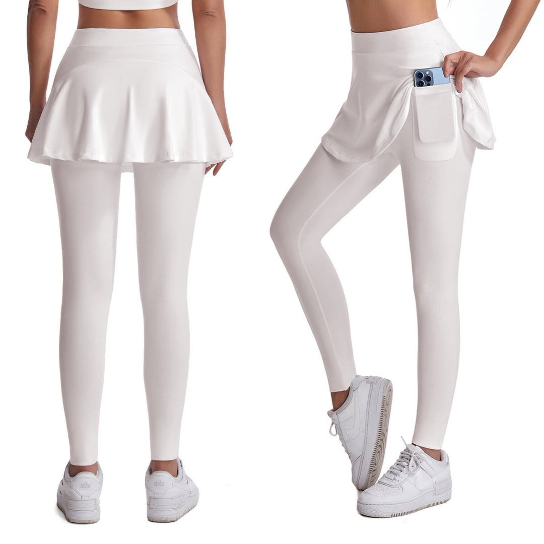 Damen Sportrock mit integrierten Leggings und praktischen Seitentaschen Drune