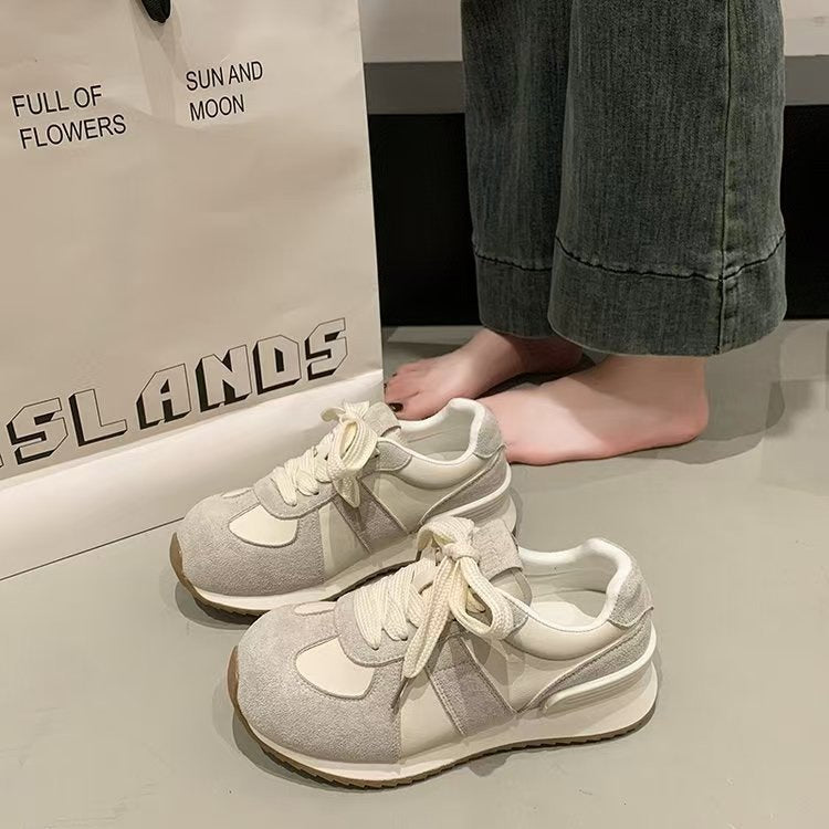 Damen Fashion Sneakers mit weich gepolsterter Sohle und atmungsaktivem Obermaterial Drune