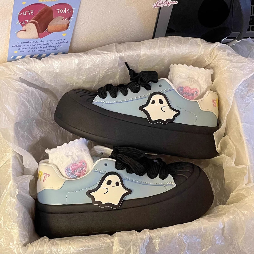 Damen Verspielte Sneakers mit einzigartigem Design und dicker Sohle Drune