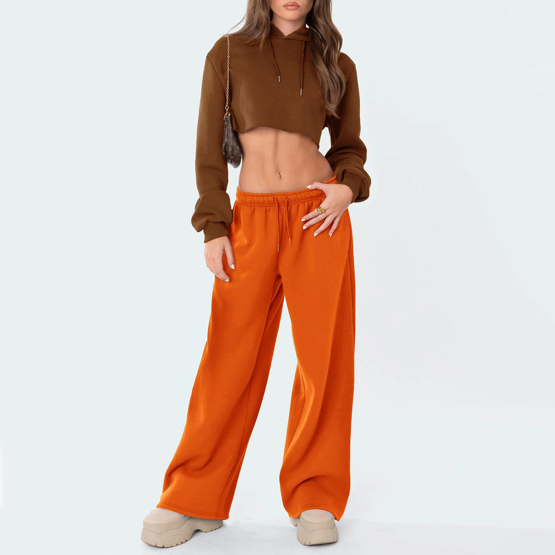 Damen weit geschnittene Sweatpants Drune