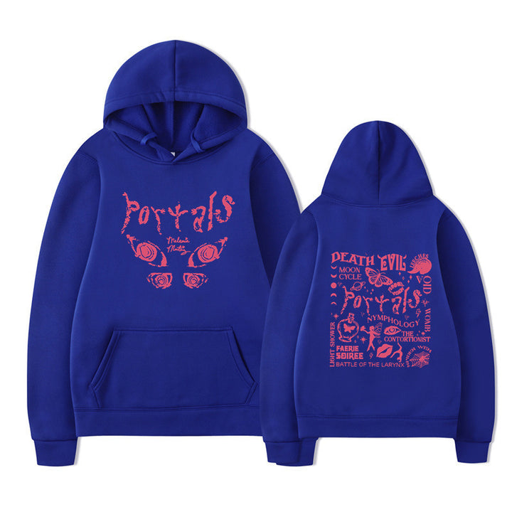 Damen Kapuzenpullover mit kreativem Motiv und bequemer Passform Drune