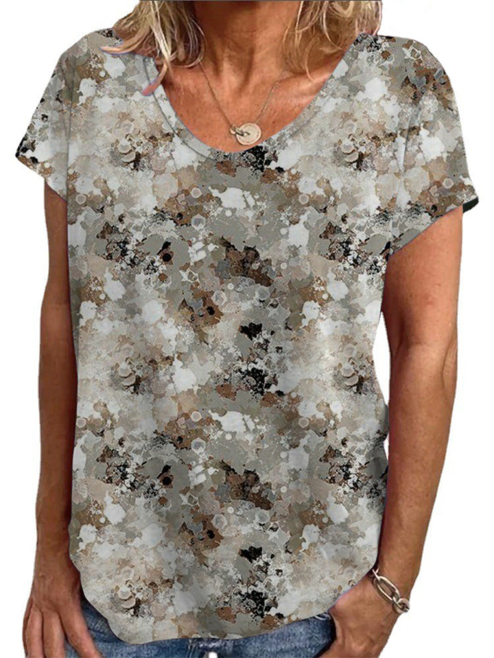 Damen T-Shirt mit einzigartigem Mandala-Design Drune