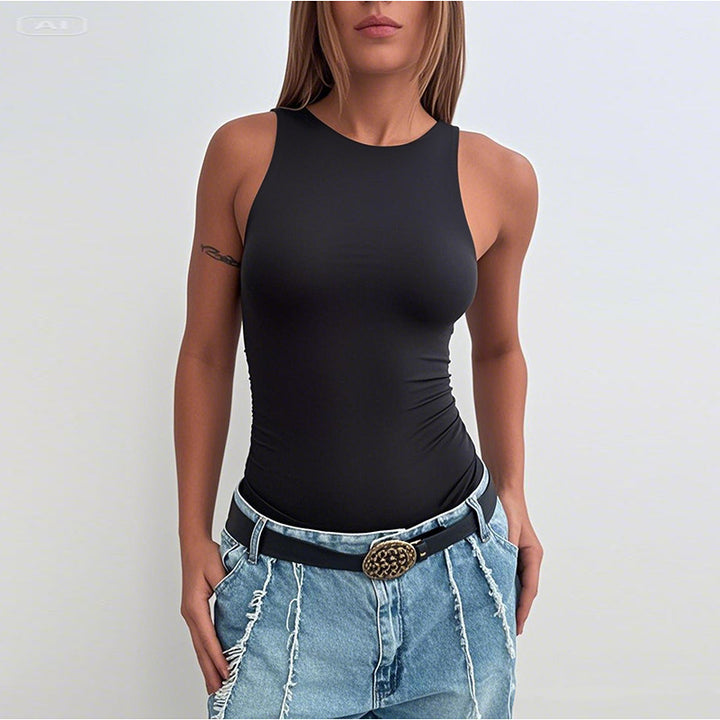 Damen Bodysuit mit elegantem Rüschendetail Drune