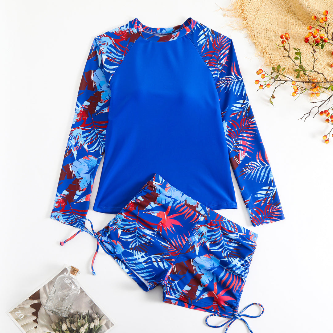 Damen UV-Schutz Rashguard mit Shorts Drune