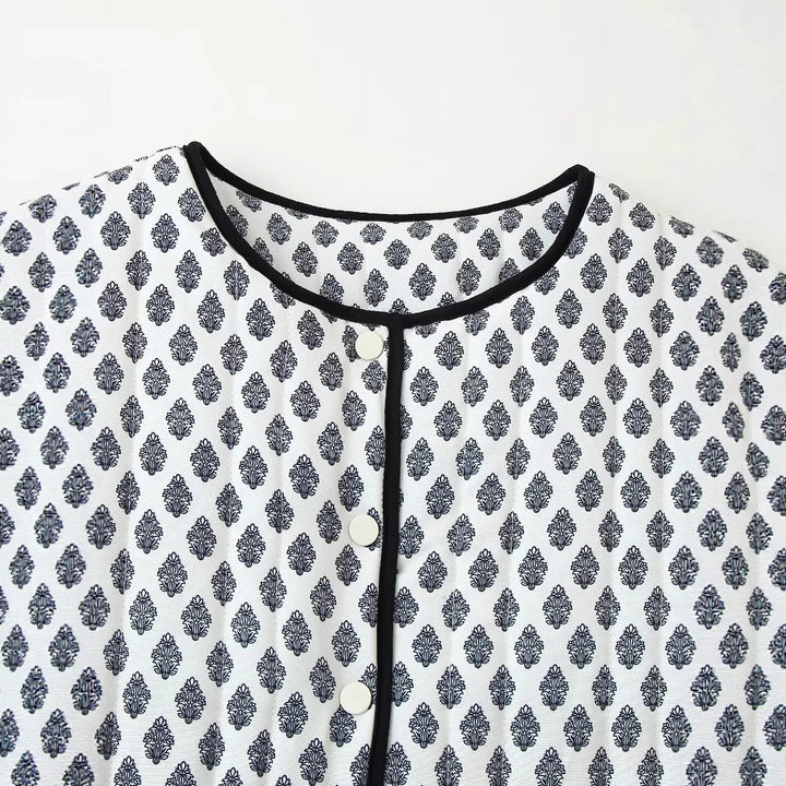 Damen modische Übergangsjacke mit eleganten Applikationen Drune