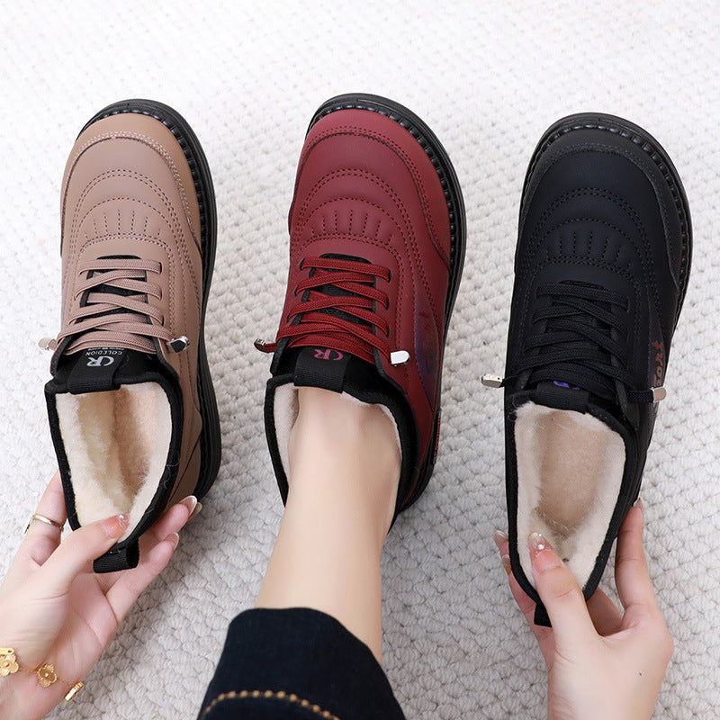 Damen Sportliche und isolierte Sneakers mit kuscheligem Innenfutter Drune