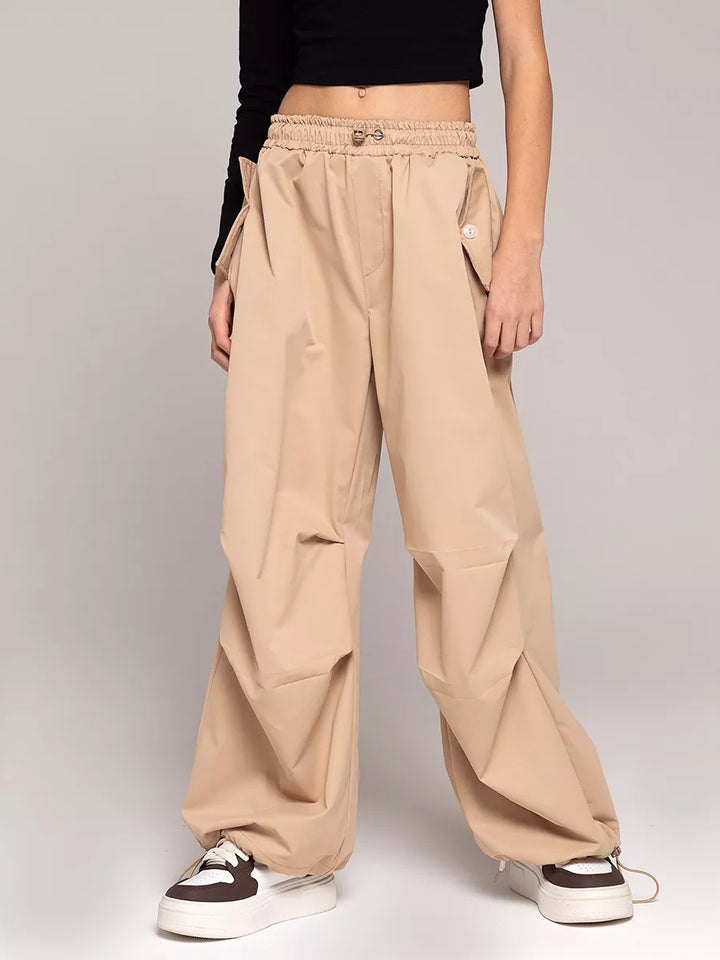 Damen Lässige und bequeme weite Hose Drune
