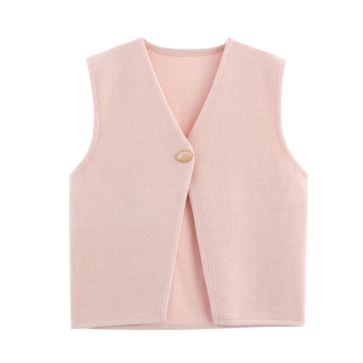 Damen elegante Strickweste Drune