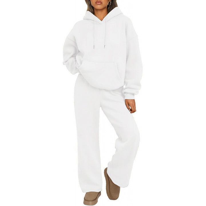 Damen Sweatanzug mit lässigem Schnitt und praktischen Taschen Drune