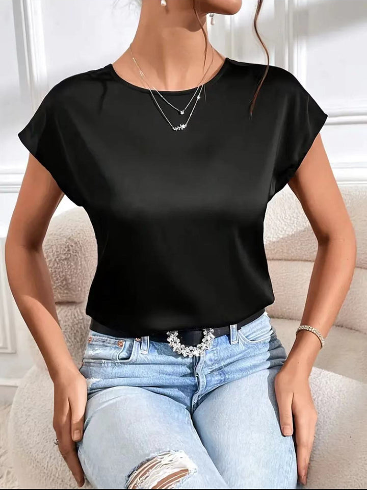 Damen Elegantes Oversized-T-Shirt aus hochwertigem Material Drune