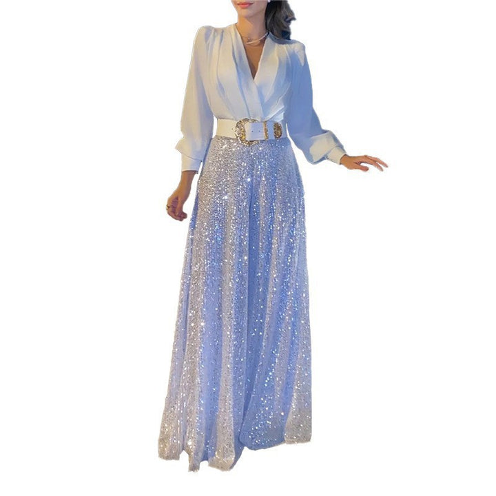 Damen Glamouröser Abendkleid Drune
