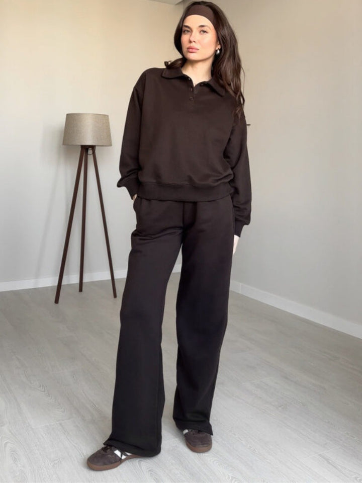 Damen Sportliches und elegantes Freizeit-Set Drune