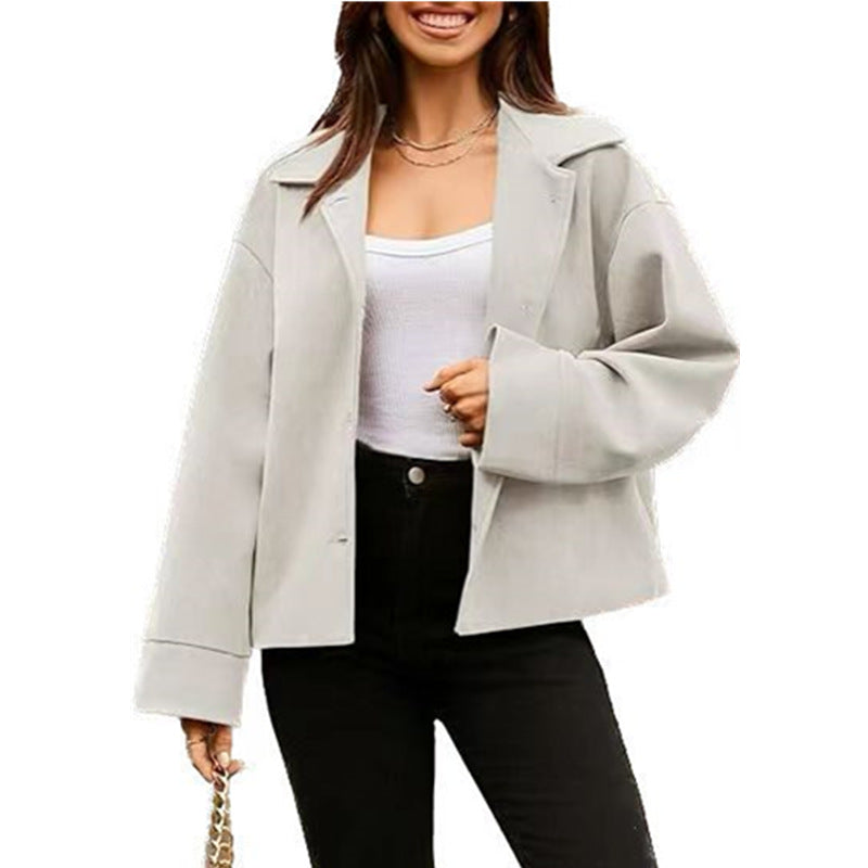 Drune | Damen Oversized Jacke Modischer Stil