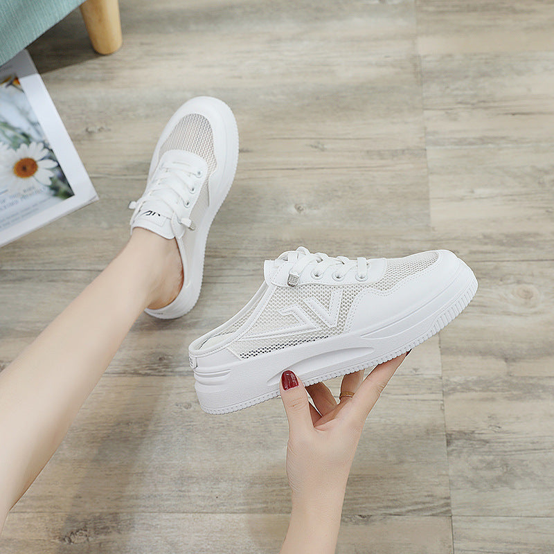 Damen Freizeitschuhe mit atmungsaktiver Netzstruktur und flexiblem Sohlenprofil Drune
