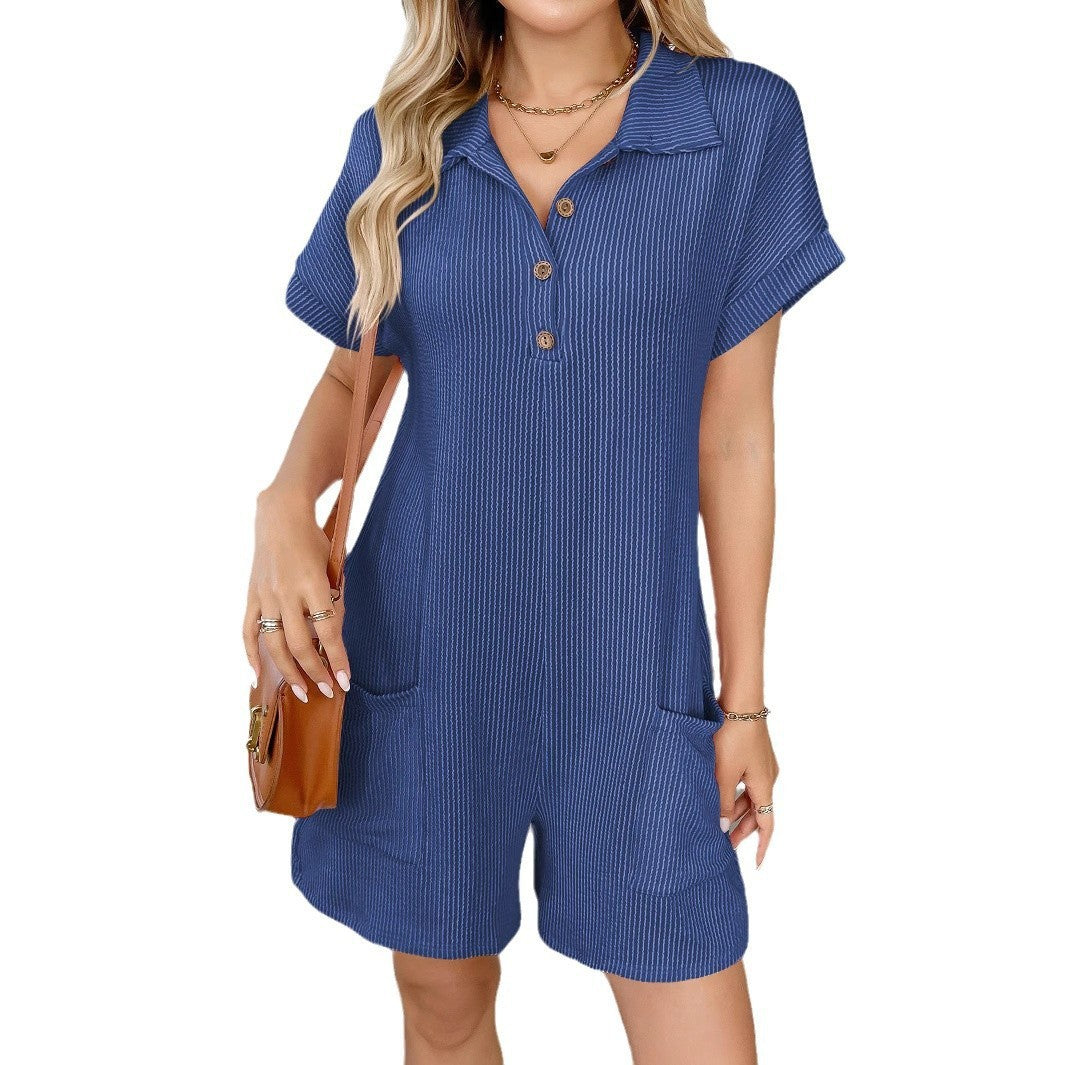 Damen Kurzoverall Drune