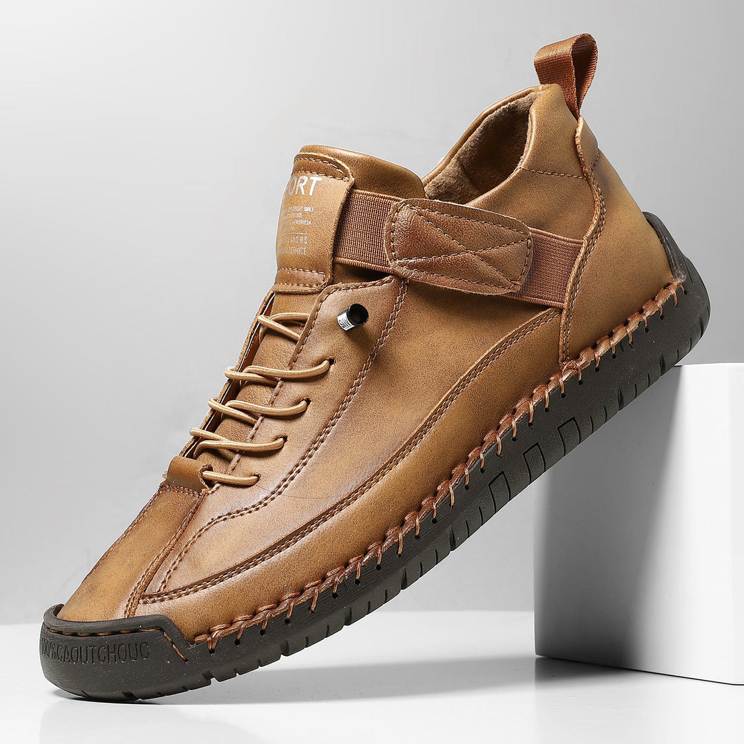 Damen Bequeme Freizeitschuhe mit elastischem Klettverschluss und atmungsaktiver Konstruktion Drune