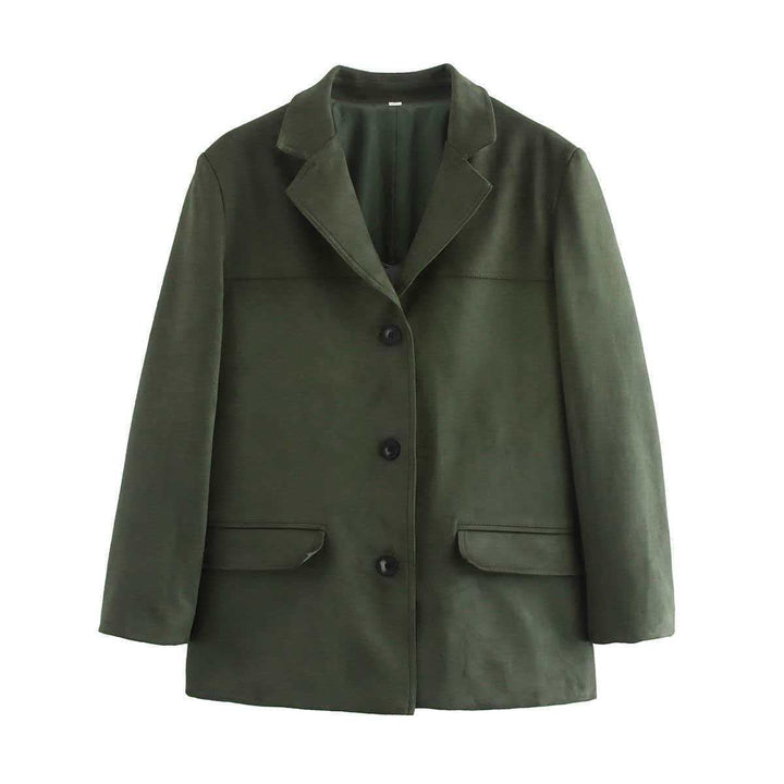 Damen Modische Blazerjacke Drune