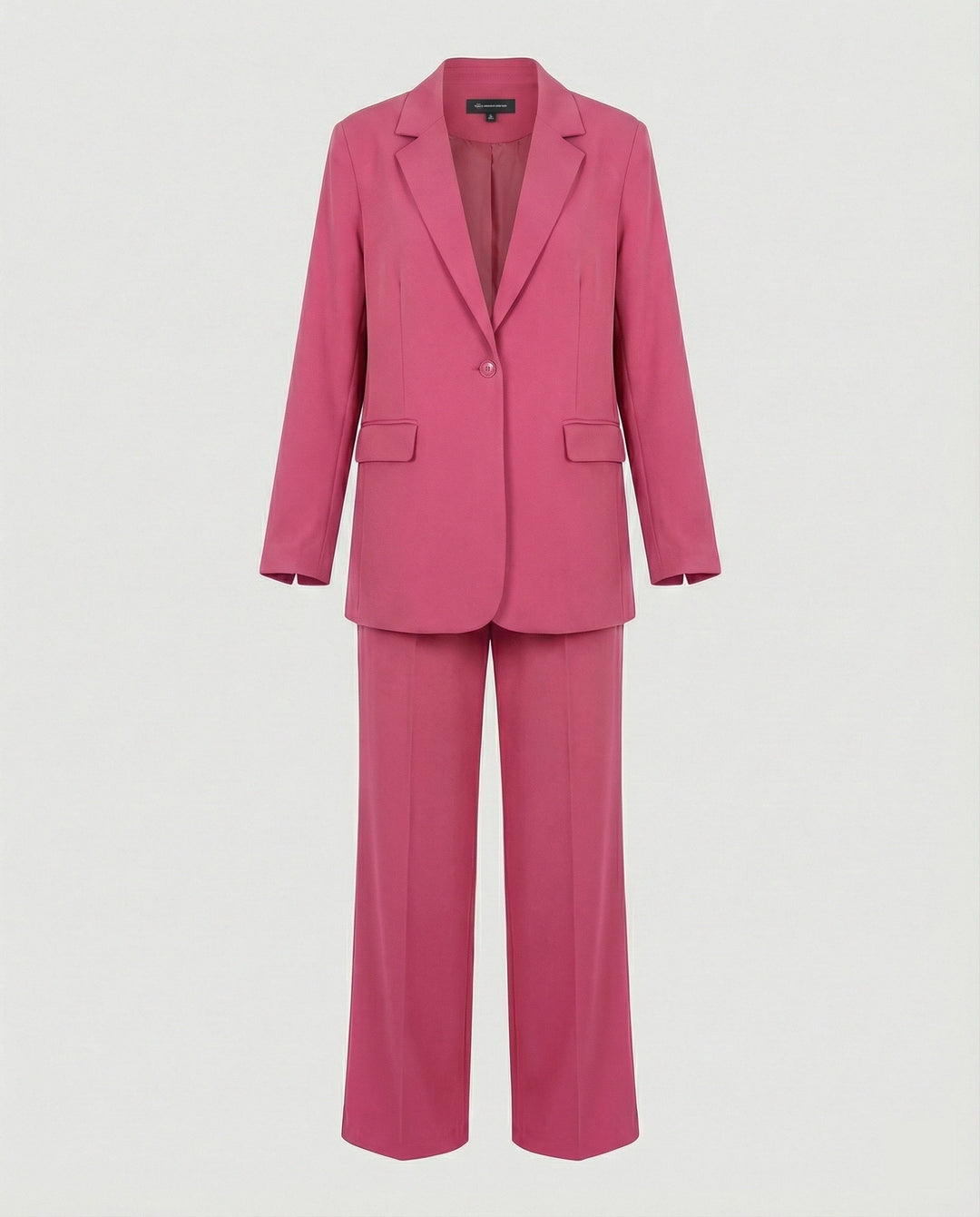 Damen elegantes Anzug-Set mit weitem Hosenbein und modernem Blazer Drune