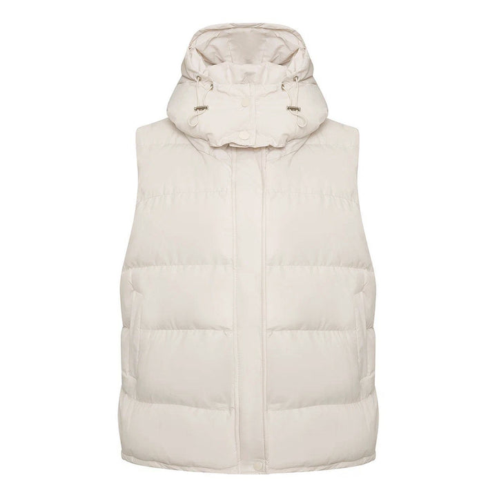 Damen Steppweste mit hohem Kragen und sportlichem Design Drune