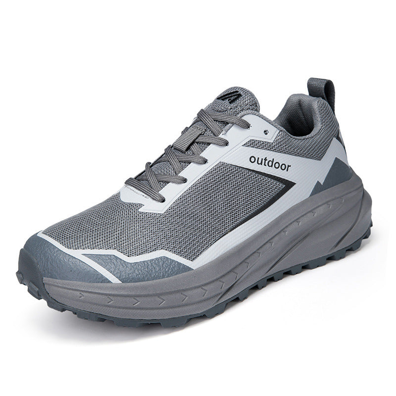 Unisex nan robuster Geländelaufschuh mit stoßdämpfender Zwischensohle und griffiger Profilsohle Drune