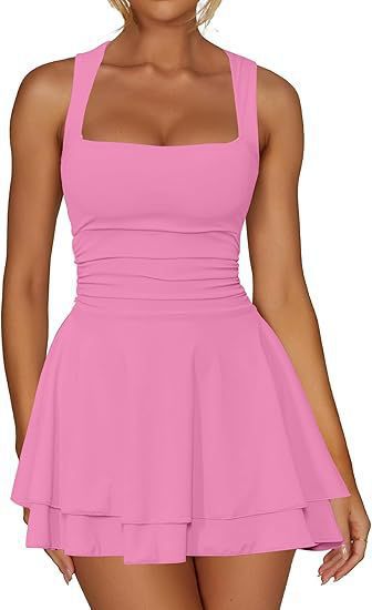 Feminines Ausgestelltes Schwimmdress Drune