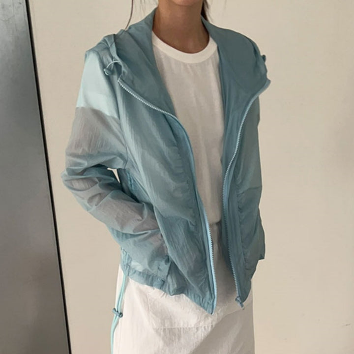 Damen leichte winddichte Sommerjacke Drune