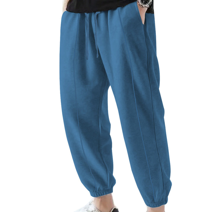 Herren Jogginghose aus atmungsaktivem Material mit verstellbarem Bund Drune