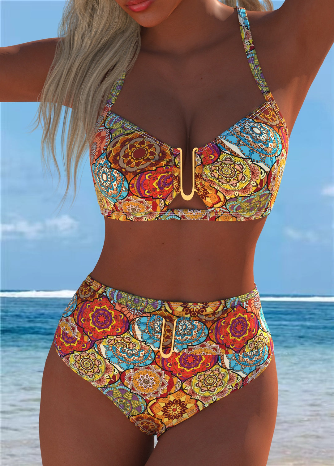 Damen Bikini-Set mit raffiniertem Schnitt und trendigem Design Drune