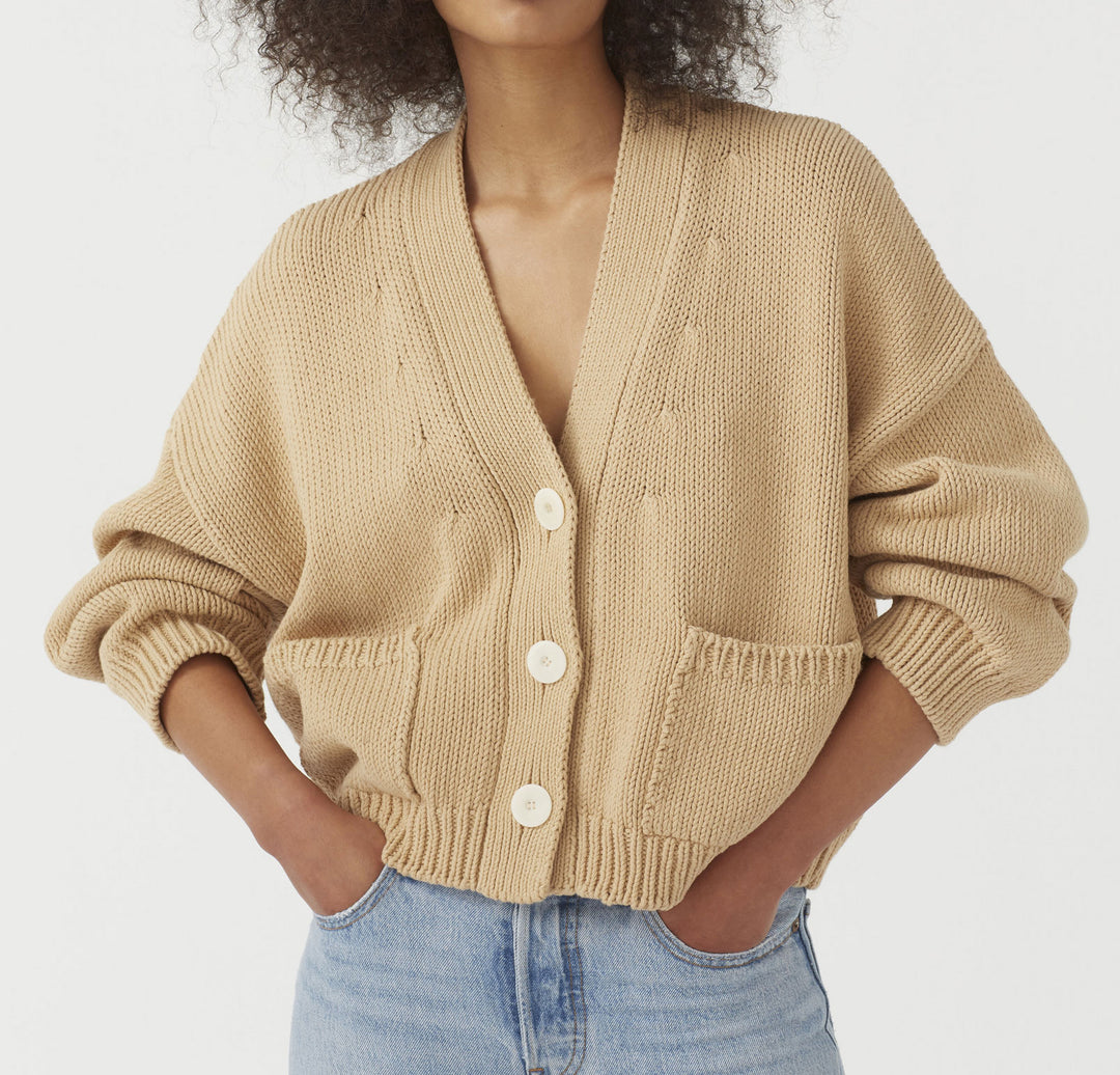 Damen Strickjacke mit praktischen Taschen Drune
