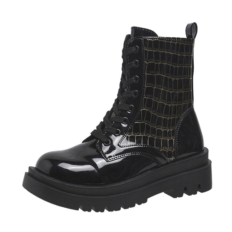 Damen Trendige Statement-Stiefel im modernen Design Drune