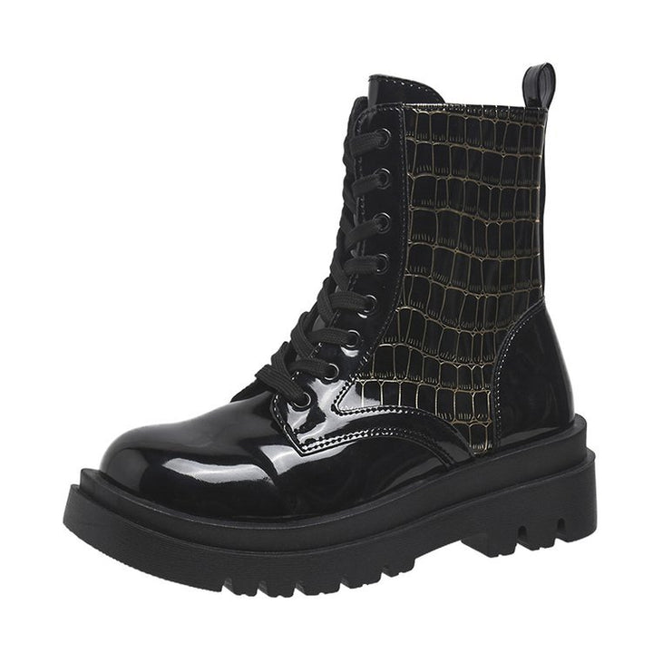 Damen Trendige Statement-Stiefel im modernen Design Drune