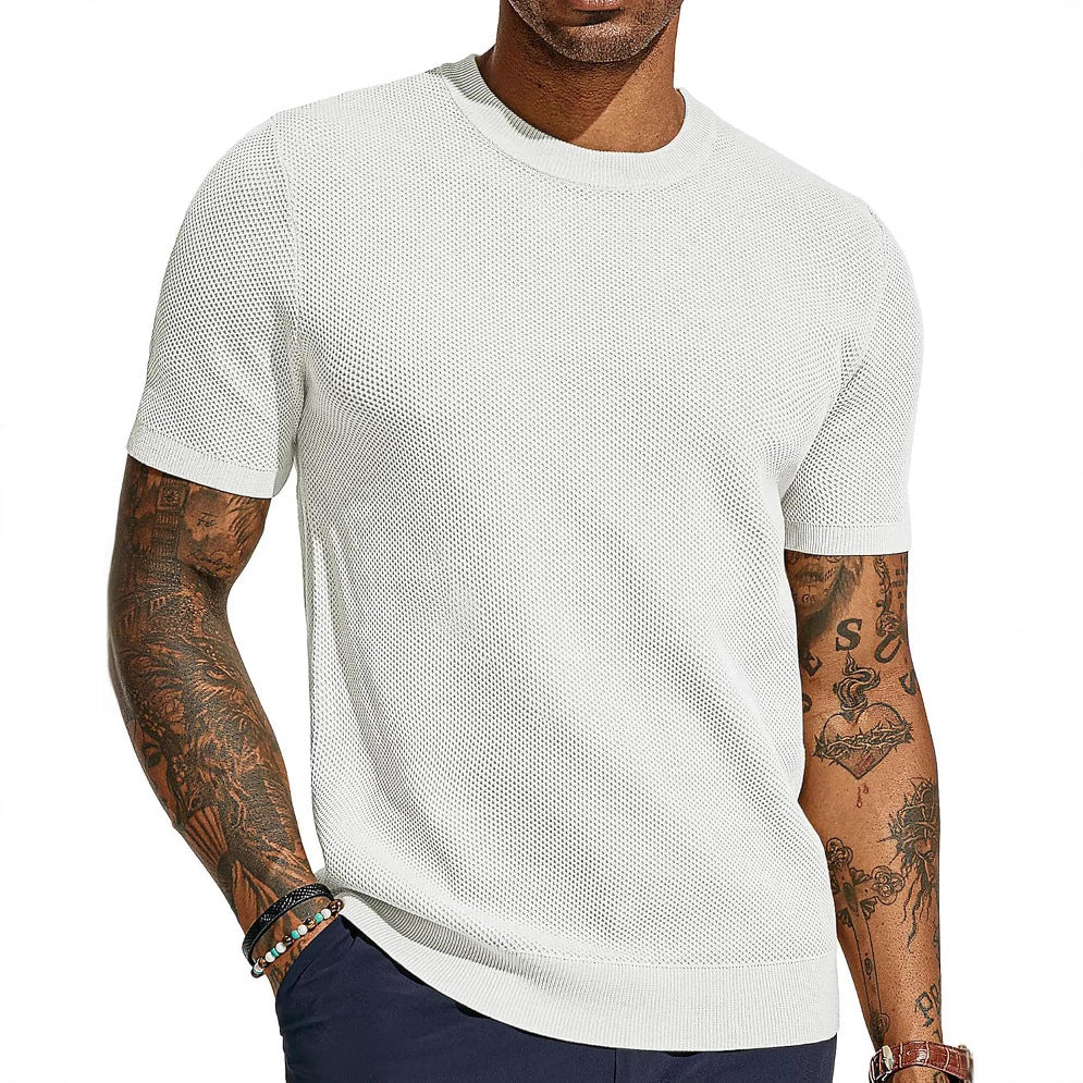 Herren atmungsaktives Netz-T-Shirt Drune