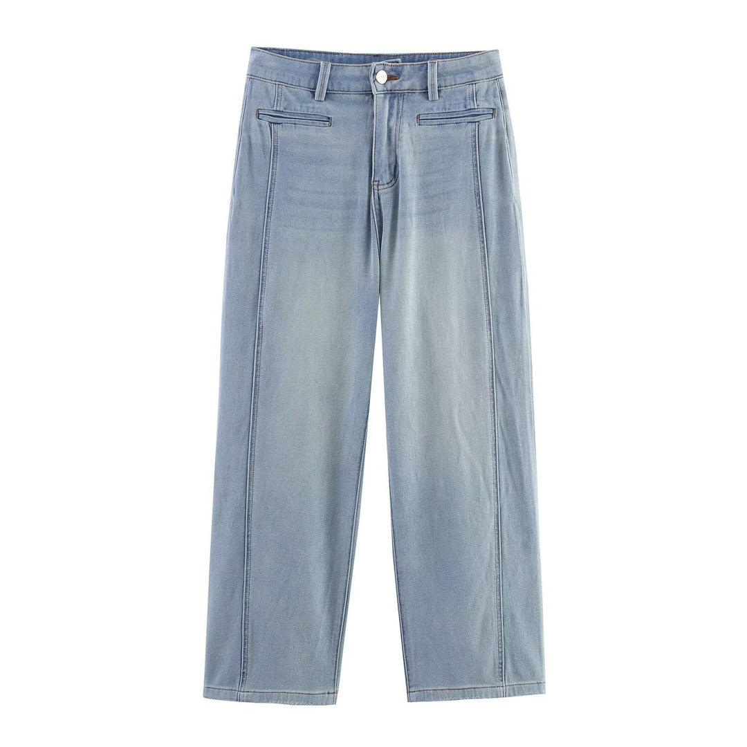Damen weit geschnittene Jeans Drune