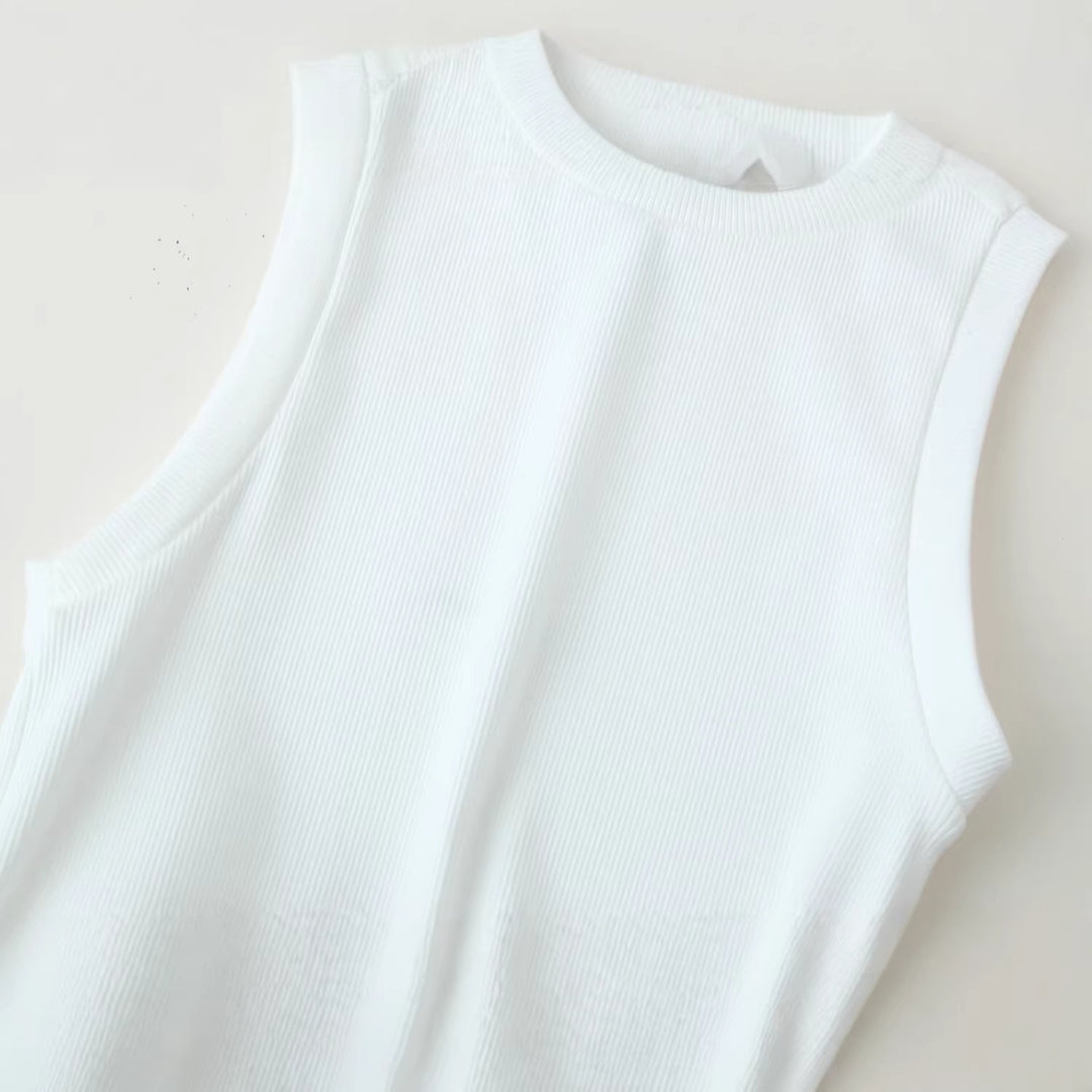 Damen Maxikleid mit raffiniertem Rüschendesign und elegantem Gürtel Drune