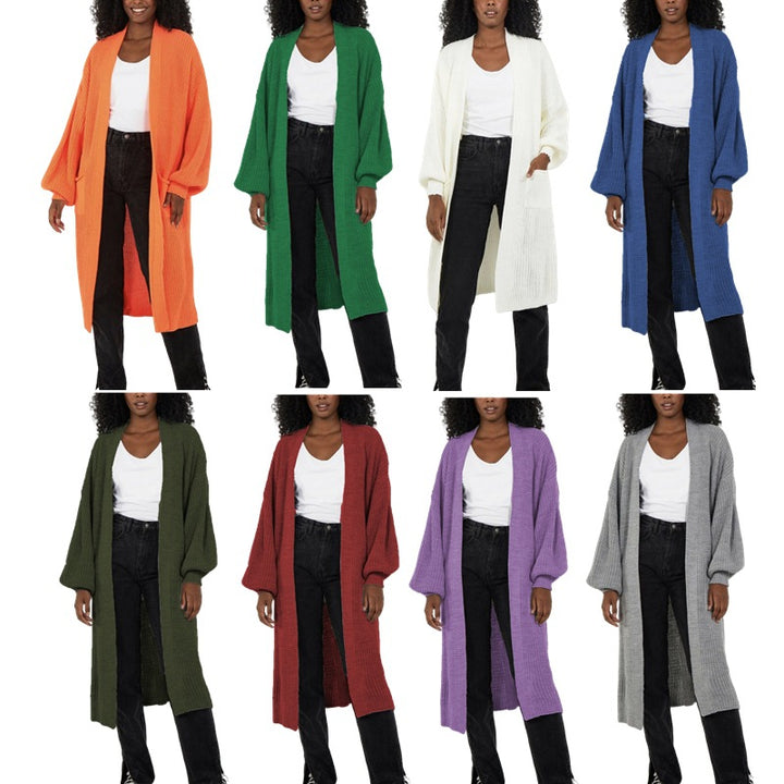 Damen Strickmantel im lässigen Oversized-Design Drune