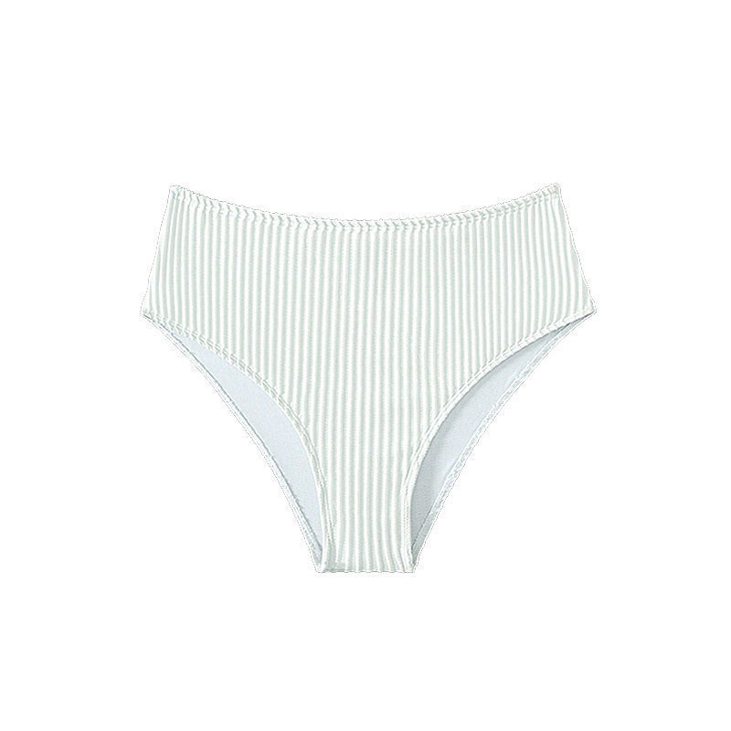 Damen Hohe Taille Bikinislip Drune