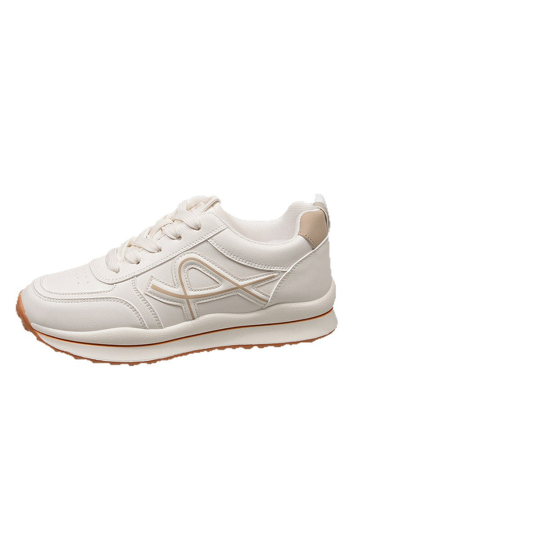 Damen nan leichte City-Sneaker mit erhöhtem Profil, stoßdämpfender EVA-Zwischensohle und rutschfester Gummilaufsohle Drune