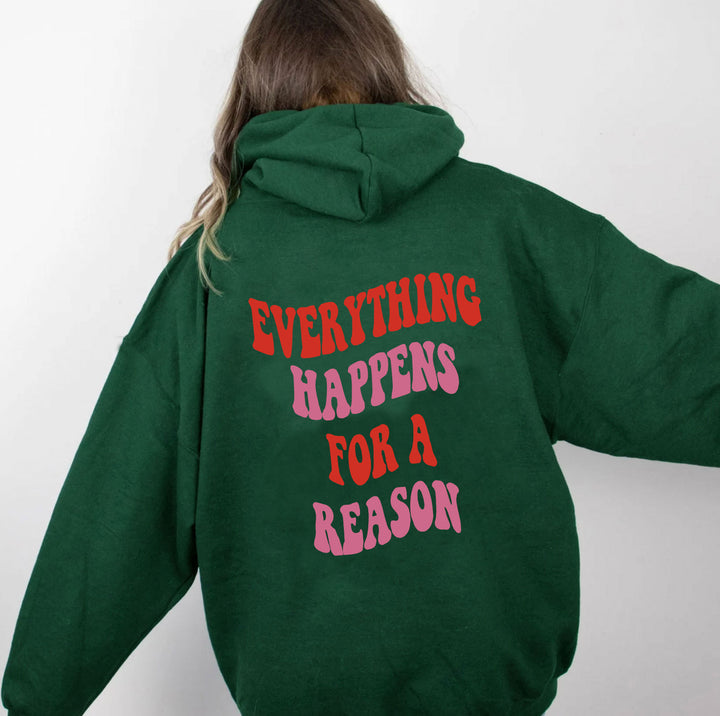 Damen Kapuzenpullover mit einzigartigem motivierendem Schriftzug und komfortablem Schnitt Drune