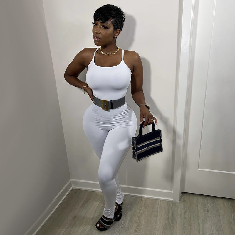 Damen Body mit modischen Taschen und flexiblem Schnitt Drune