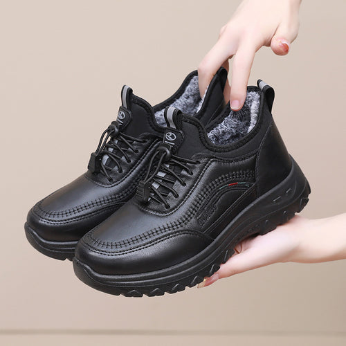 Damen Sportliche und komfortable Wander-Sneaker mit wärmendem Innenfutter Drune