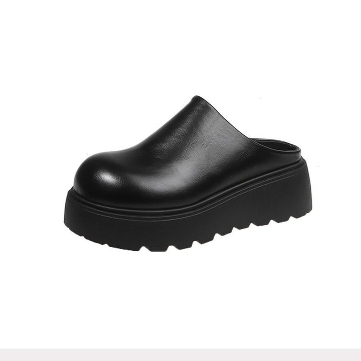 Damen stilvolle Clogs mit hohem Plateau und rutschfester Sohle Drune