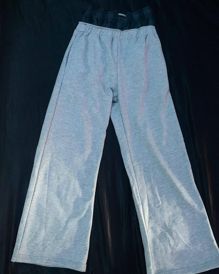 Damen weite Jogginghose mit elastischem Bund und hochwertiger Baumwolle Drune