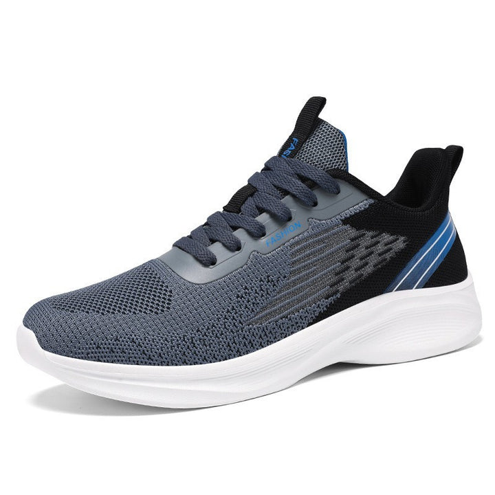 Herren nan moderner Performance-Running-Sneaker mit nahtlosem Strickobermaterial, sockenähnlichem Einstieg und reaktiver EVA-Dämpfung Drune