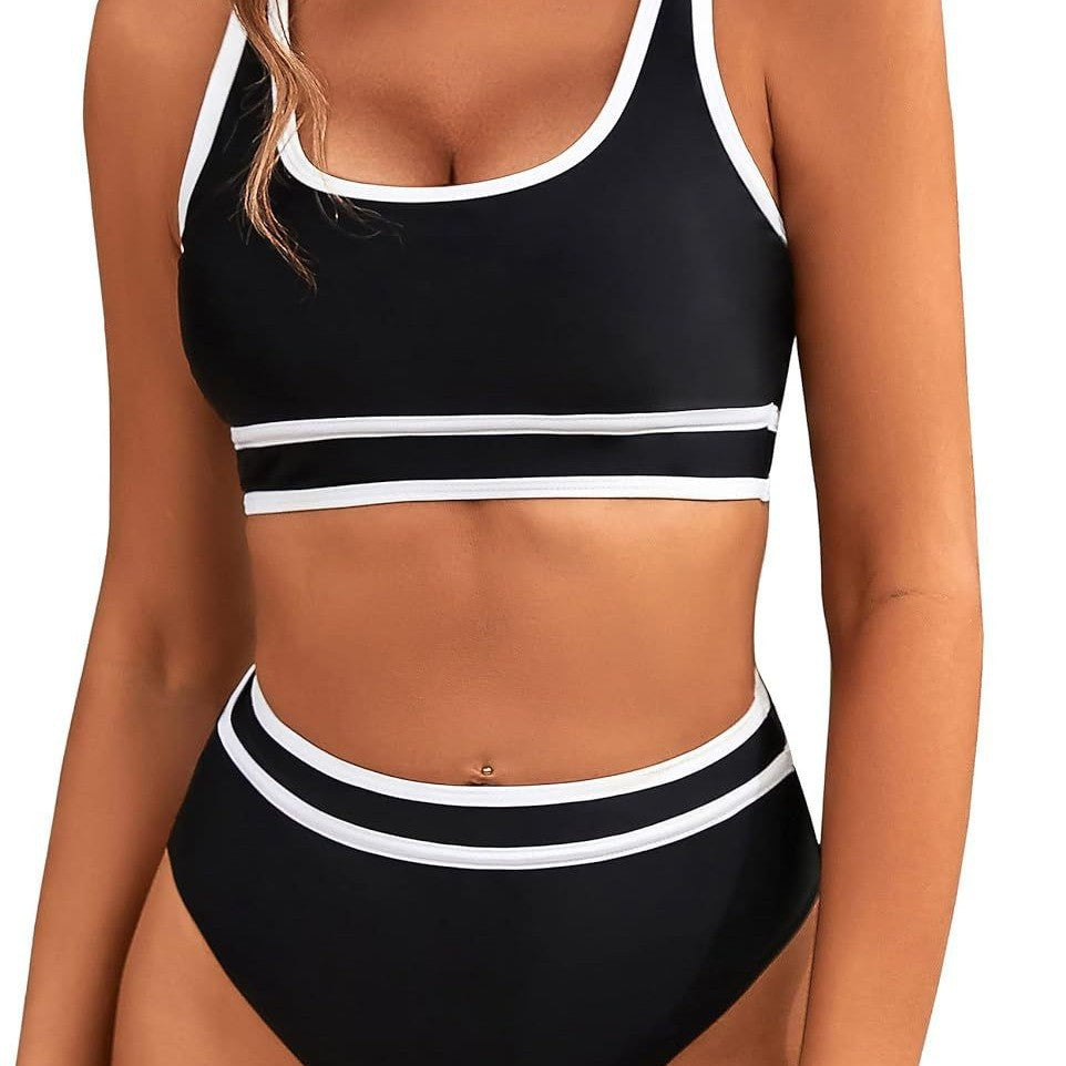 Damen Hochgeschnittener Sportbikini mit ergonomischem Design Drune