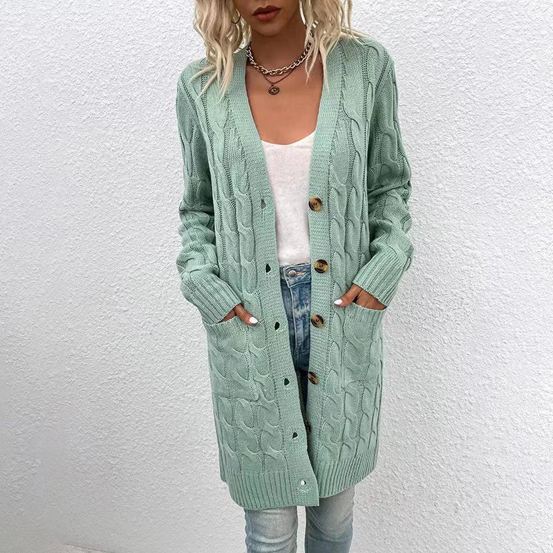 Drune | Klassische und Bequeme Allgemeine Strickjacke