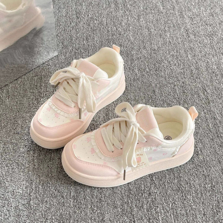 Damen Sneakers mit verspieltem Design und atmungsaktiver Sohle Drune
